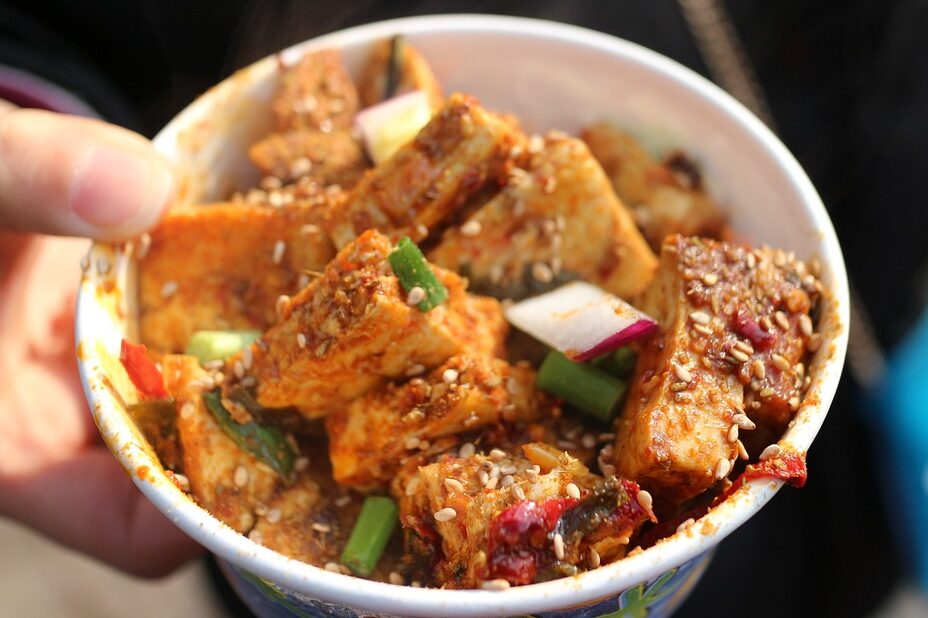 xi'an, gourmet, tofu
